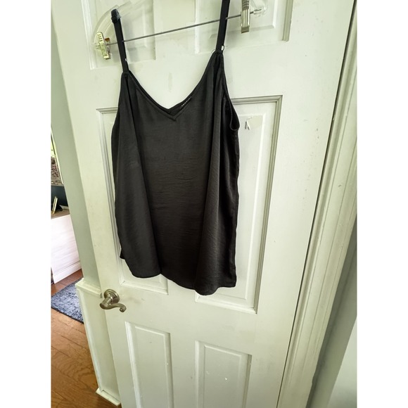 Torrid Black Chiffon Polyester Swing Cami Tank Top Black Plus Sz 1‎ Beach Basic - Picture 4 of 8